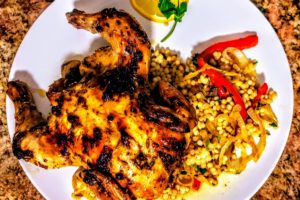 Cornish Hen with a Moroccan Twist