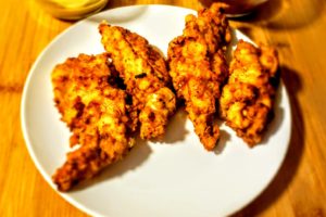 Buttermilk Fried Chicken Tenders Plated