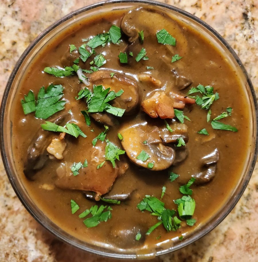 Bacon Mushroom Gravy