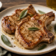 Apple Cider Vinegar and Sage Brined Pork Chops