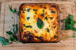Zucchini Lasagna Plated