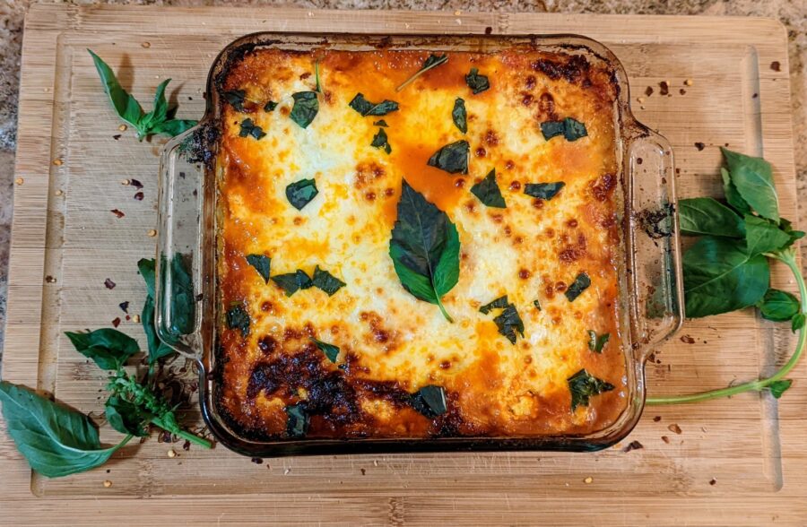 Zucchini Lasagna Plated