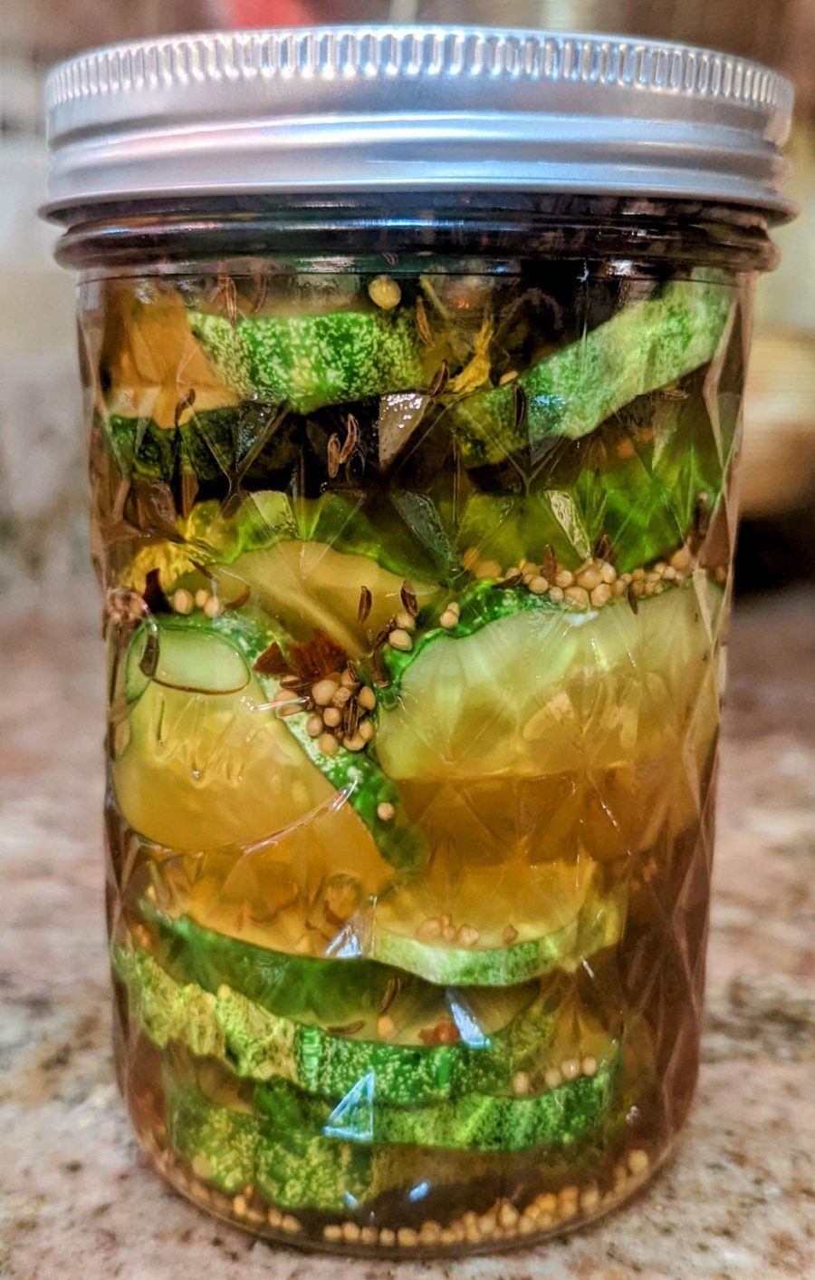 Refrigerator Bread and Butter Pickles