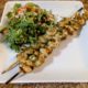 Grilled Shrimp Skewers (with Trader Joe’s Crunchy Jalapeno, Lime, & Onion)