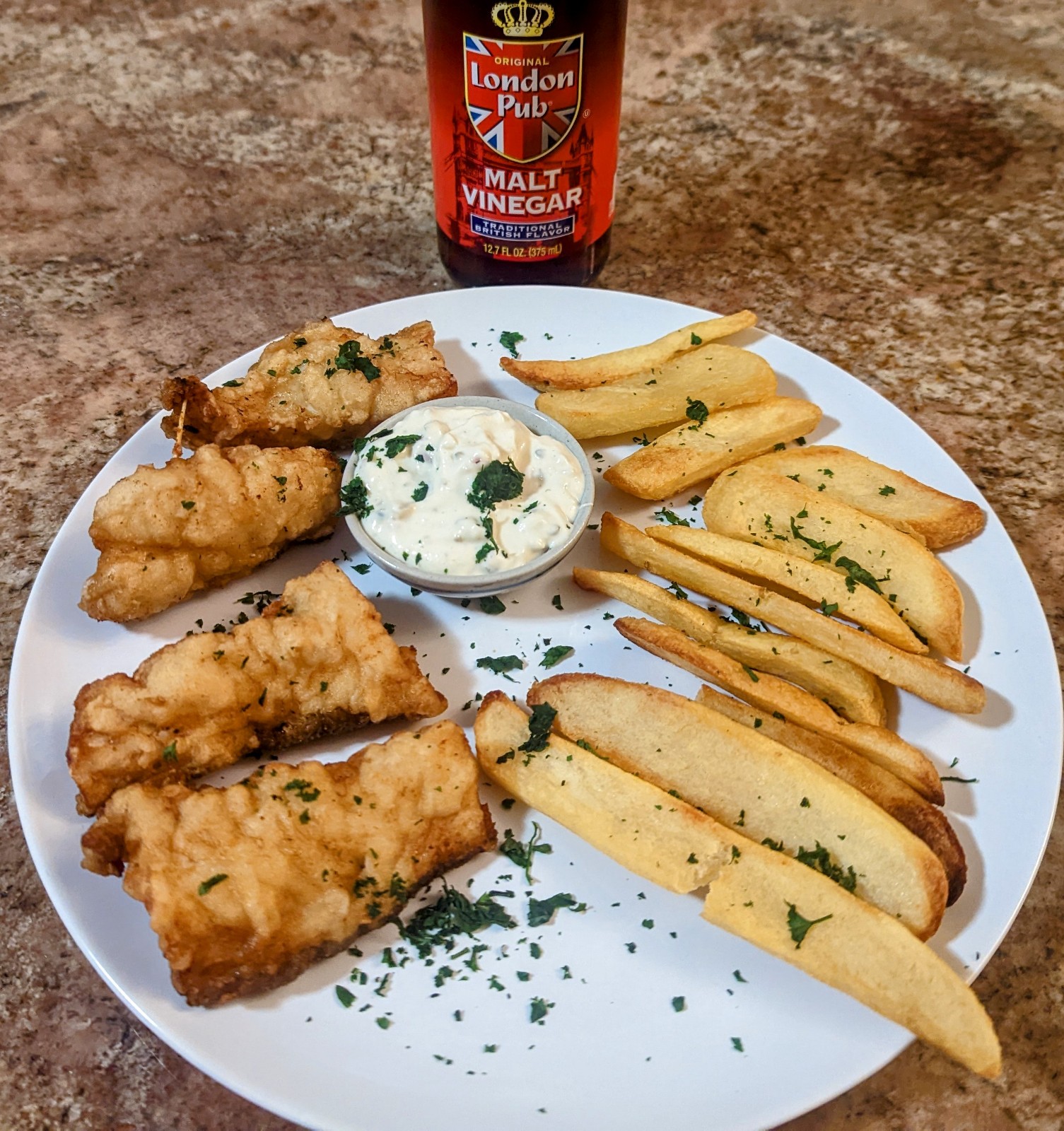 Alaskan Halibut Fish and Chips Flavor Bible