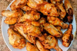 Easy Grilled Chicken Wings finished