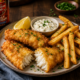 Alaskan Halibut Fish and Chips