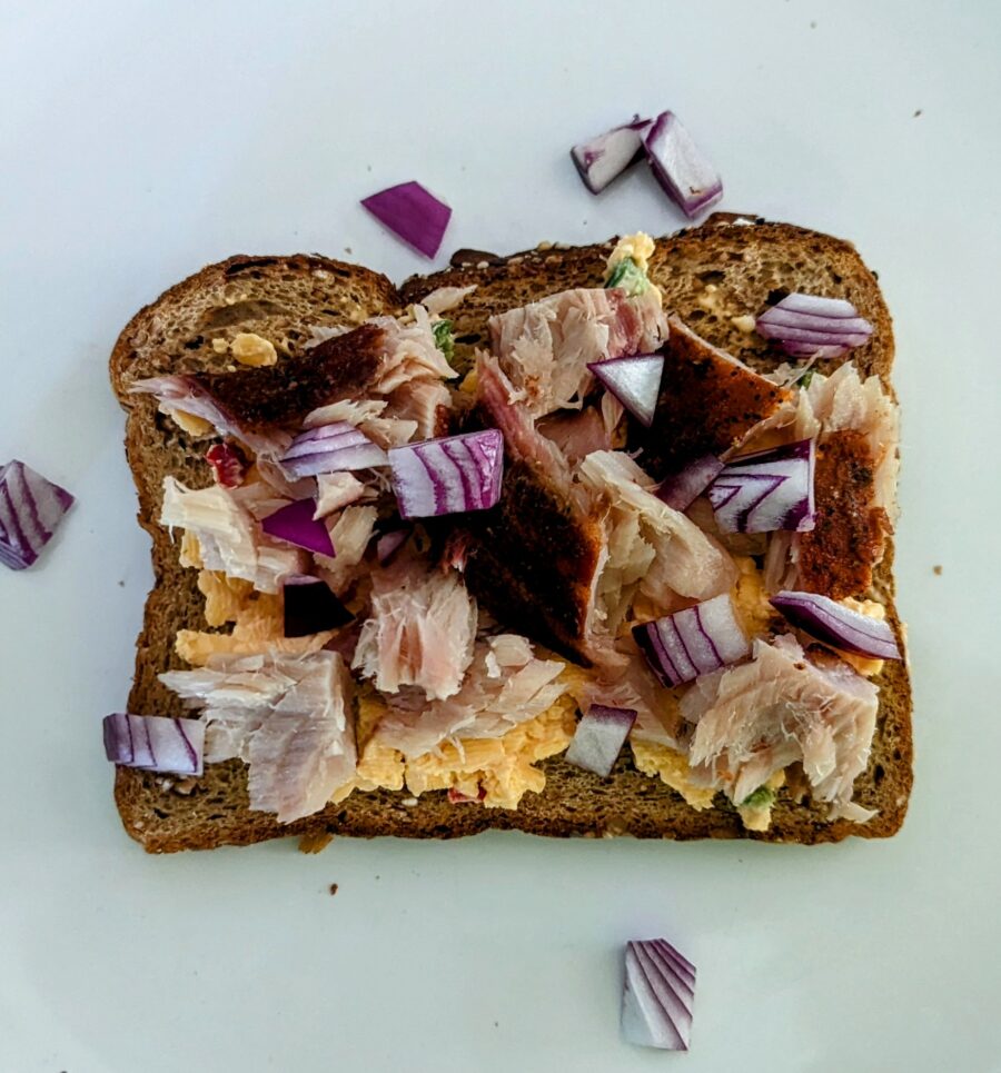 Southern Lox Toast Plated