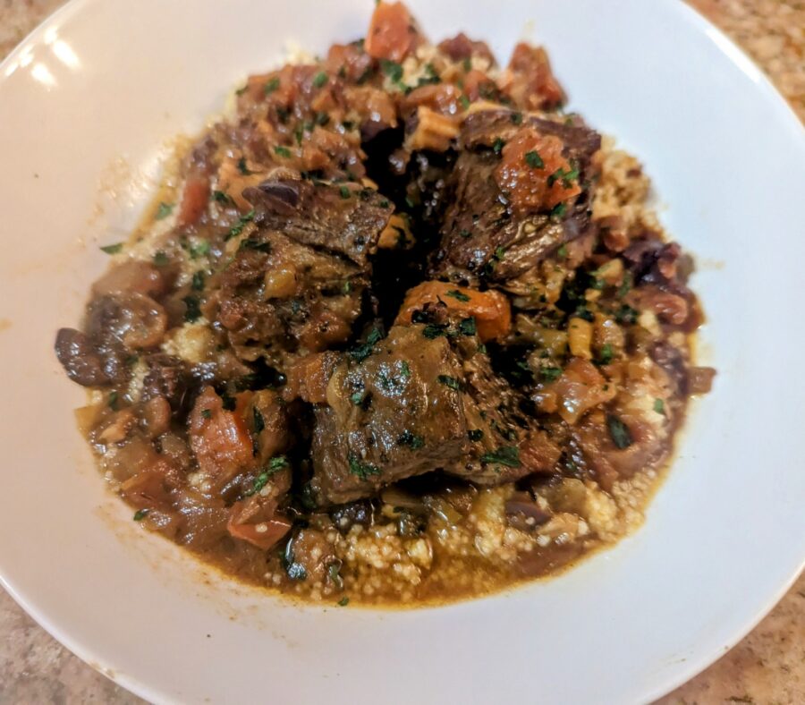 Moroccan Short Ribs Plated